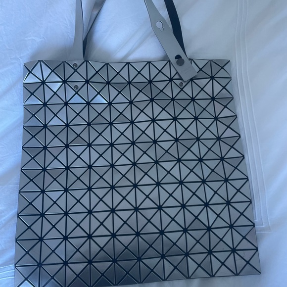 Issey Miyake Handbags - Bao Bao Issey Miyake Silver Handbag
